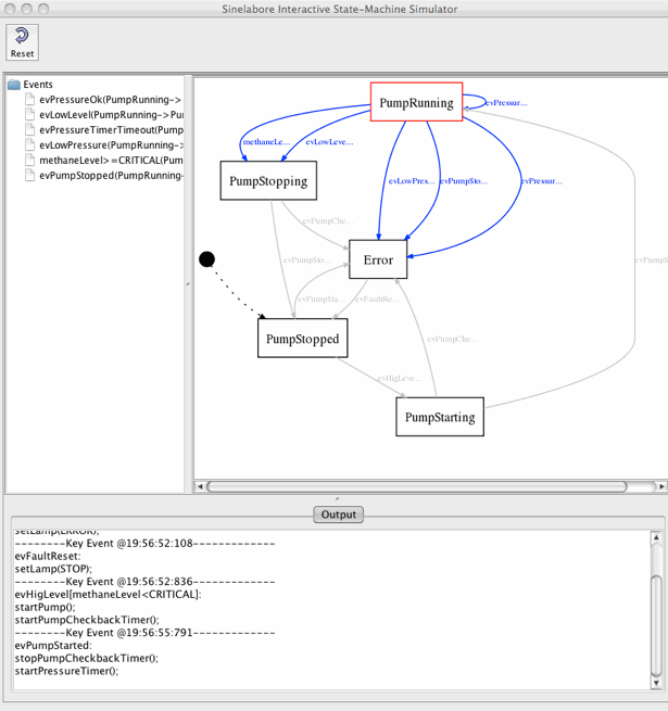 Sump controller simulation
