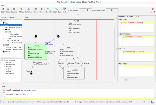Simple state machine